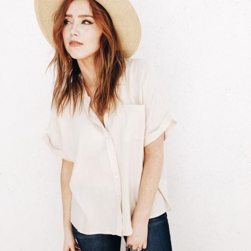 CJLA "Sofia" Button Up l NWOT